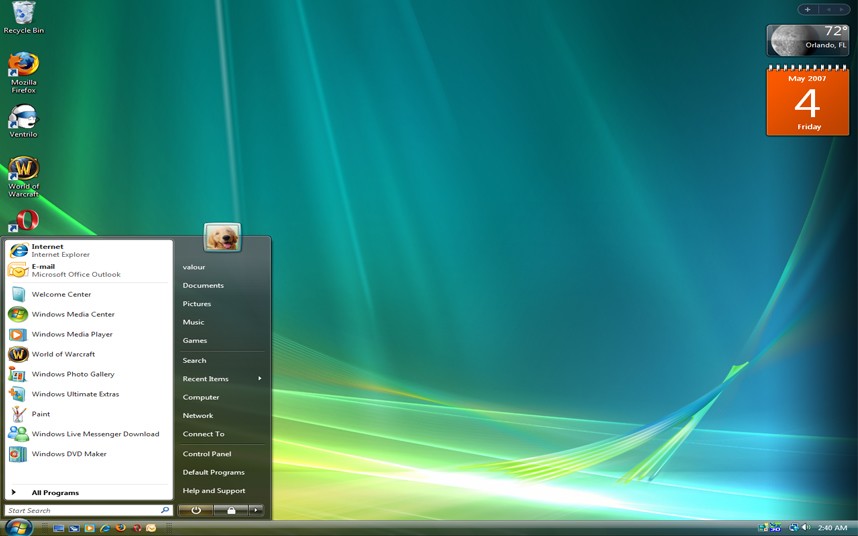 Hệ điều h&agrave;nh Windows Vista đ&aacute;nh dấu bước tiến đ&aacute;ng kể trong thiết kế 