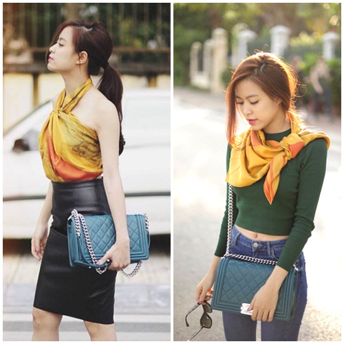 Stylist Hoàng Ku khéo léo lựa chọn những trang phục cực n&ocirc;̉i b&acirc;̣t và &acirc;́n tượng cho Hoàng Thùy Linh