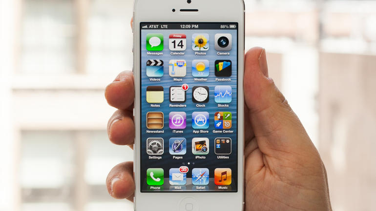 Pin điện thoại iPhone 5 bị lỗi 