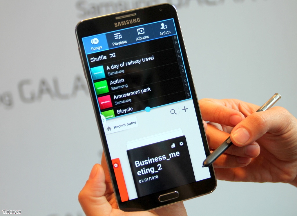 B&uacute;t cảm ứng S Pen của Galaxy Note 4