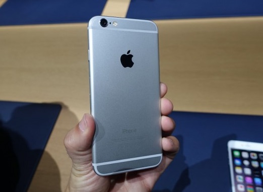 Mặt sau của chiếc iPhone 6 Plus