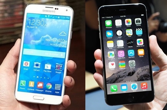 Samsung Galaxy Note 4 v&agrave; iPhone 6 Plus 