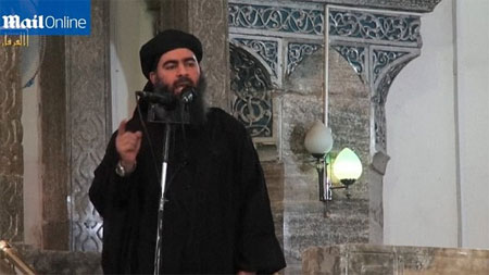 Abu Bakr al-Baghdadi, l&atilde;nh đạo khủng bố ISIS