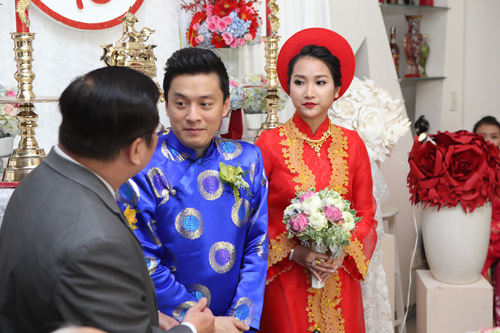 lễ ăn hỏi của ca sĩ Lam Trường 