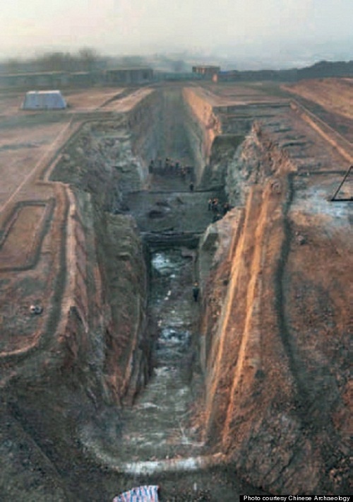 phát hiện lăng mộ ngôi mộ cổ
