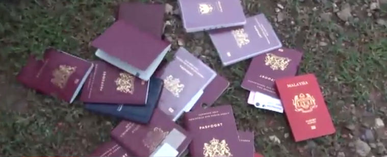 hiện trường xảy ra vụ tai nạn MH17