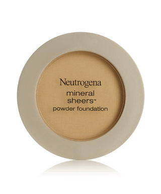 Kem nền dạng bột Mineral Sheers của Neutrogena chỉ để lại một lớp nền rất mỏng mịn, gần như không trang điểm Kem nền dạng bột Mineral Sheers của Neutrogena chỉ để lại một lớp nền rất mỏng mịn, gần như không trang điểm