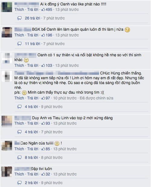 Dư luận c&oacute; những phản hồi tr&aacute;i chiều về kết quả qu&aacute;n qu&acirc;n Vietnam's next top model 2014