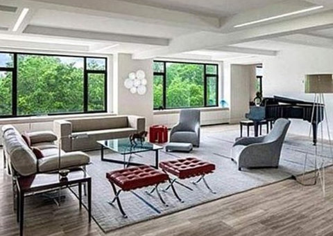 Khu vực tiếp khách rộng rãi, thoáng mát