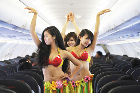 Bikini Airline l&agrave; một chiến lược marketing kh&aacute; 