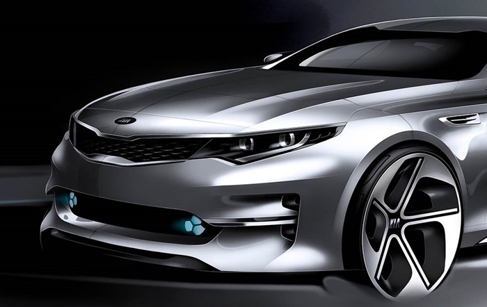 &Ocirc; t&ocirc; Kia Optima thế hệ thứ tư c&oacute; thể c&oacute; t&ugrave;y chọn động cơ T-Hybrid