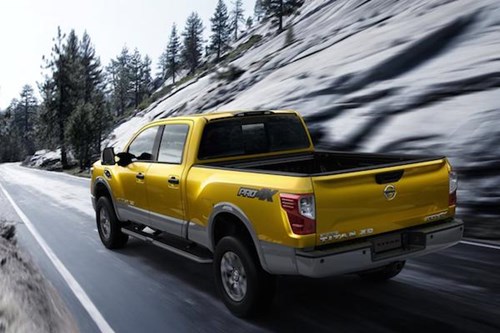 Mẫu &ocirc; t&ocirc; Nissan Titan mới được trang bị động cơ Diesel tăng &aacute;p Cummin V85.0L