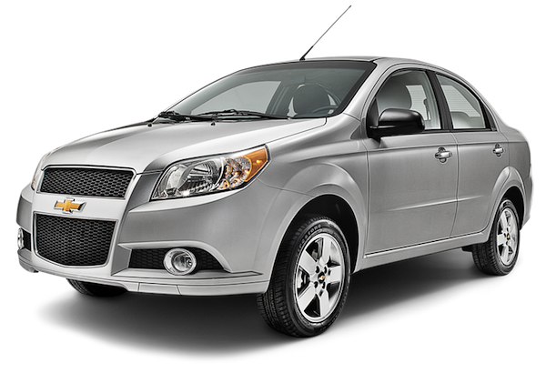 Chevrolet Aveo nằm trong ph&acirc;n kh&uacute;c &ocirc; t&ocirc; sedan gi&aacute; rẻ dưới 500 triệu tại Việt Nam