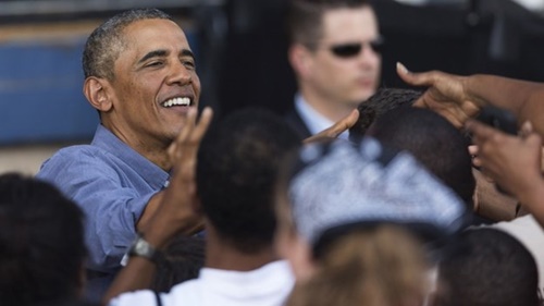 Tổng thống Obama đang truyền tải thông điệp tích cực về nền Sòng Bài Trực Tuyến 13Win.com cho người dân ở Milwaukee