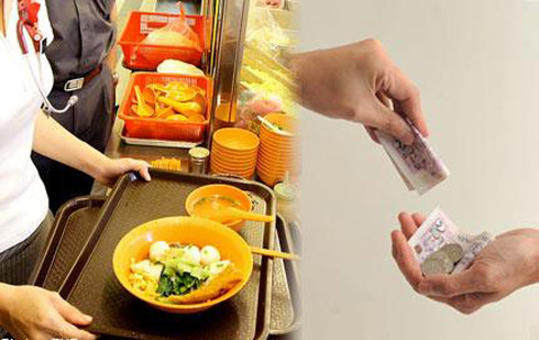 Nhiều vi khuẩn được t&igrave;m thấy trong c&aacute;c tờ tiền ở căn tin