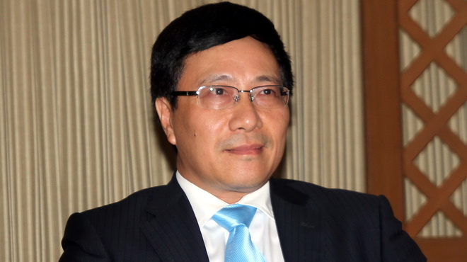 Bộ trưởng Ngoại giao Phạm B&igrave;nh Minh