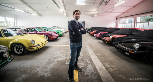 Manfred Hering v&agrave; những chiếc xe &ocirc; t&ocirc; Porsche m&agrave; anh phục chế