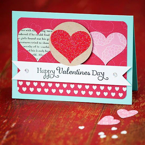 Thiệp handmade sẽ l&agrave; m&oacute;n qu&agrave; Valentine 2016 độc đ&aacute;o, &yacute; nghĩa