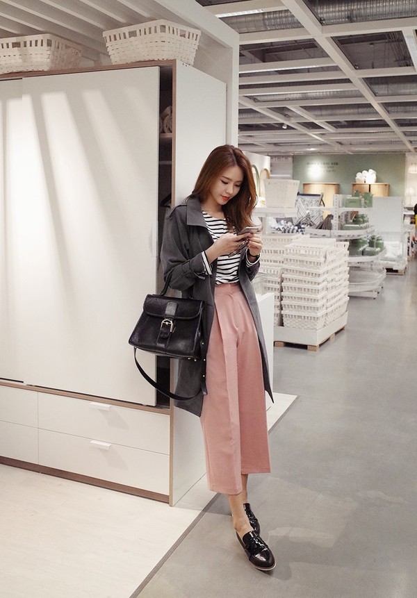 Chọn mix c&ugrave;ng gi&agrave;y oxford trẻ trung v&agrave; c&aacute; t&iacute;nh