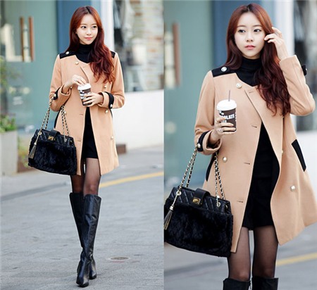 Quần áo mùa đông 2014 nổi bật với áo dạ dáng dài Quần áo mùa đông 2014 nổi bật với áo dạ dáng dài