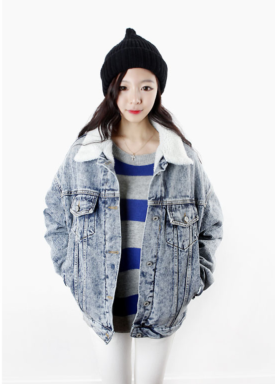 Denim jacket sẽ tiếp tục được ưa chuộng trong xu hướng quần áo mùa đông 2014 Denim jacket sẽ tiếp tục được ưa chuộng trong xu hướng quần áo mùa đông 2014