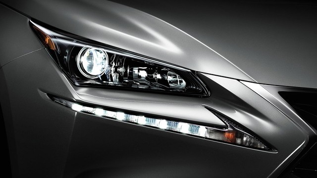 Si&ecirc;u xe mới Lexus NX-200T sở hữu đường n&eacute;t sắc cạnh kế thừa từ bản concept LF-NX