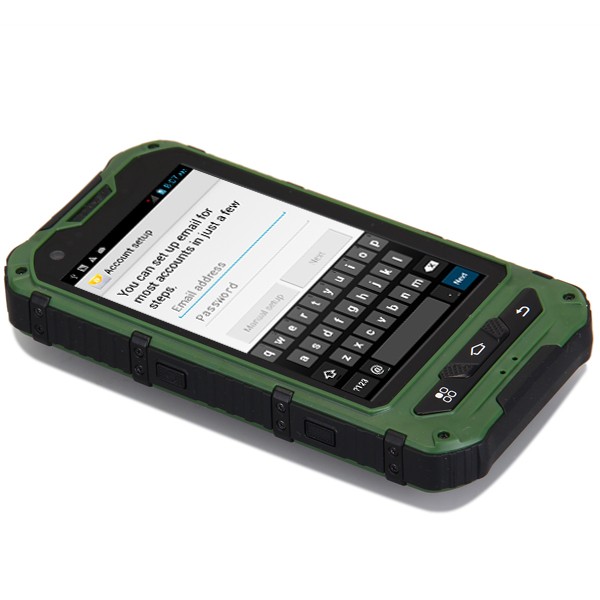 Một trong những mẫu smartphone gi&aacute; rẻ c&oacute; khả năng chống nước tốt l&agrave; Land Rover A8 3G 