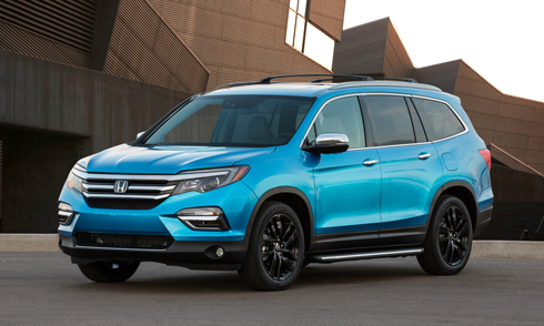 Honda Pilot 2016 c&oacute; thiết kế sắc n&eacute;t hơn đối thủ khi so s&aacute;nh &ocirc; t&ocirc;