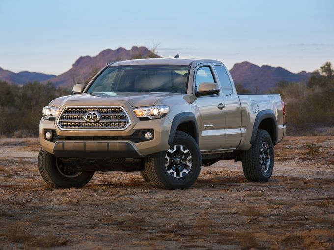 Toyota Tacoma 2016 sở hữu thiết kế mang t&iacute;nh tiến h&oacute;a
