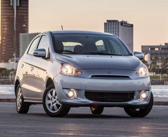 Thiết kế của Mitsubishi Mirage 2015 tuy đơn giản nhưng kh&aacute; thể thao 