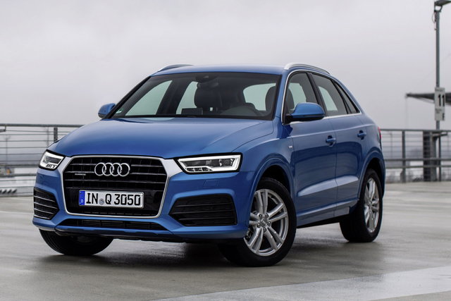 Audi Q3 được tinh chỉnh tối ưu nhất với lưới tản nhiệt khung đơn sắc gọn hơn