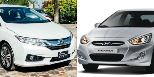 Cả Honda City v&agrave; Hyundai Verna đều được đ&aacute;nh gi&aacute; l&agrave; &ocirc;ng ho&agrave;ng trong ph&acirc;n kh&uacute;c về gi&aacute; cả