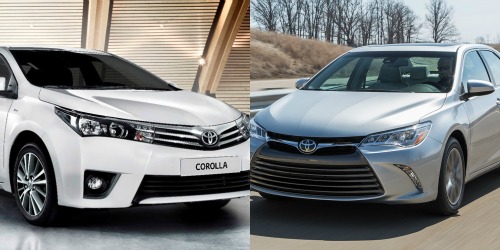 Toyota Corolla v&agrave; Toyota Camry được đ&aacute;nh gi&aacute; l&agrave; hai đại diện s&aacute;ng gi&aacute; trong ph&acirc;n kh&uacute;c xe sedan