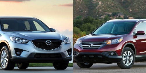 Khi so sánh xe ô tô, cả 2 phiên bản Honda CR-V 2014 và Mazda CX-5 2014 đều có những lợi thế riêng Khi so sánh xe ô tô, cả 2 phiên bản Honda CR-V 2014 và Mazda CX-5 2014 đều có những lợi thế riêng