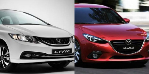 Khi so sánh xe ô tô, cả Honda Civic và Mazda 3 đều có những thay đổi về thiết kế cũng như bổ sung nhiều tiện ích tiên tiến và hữu dụng