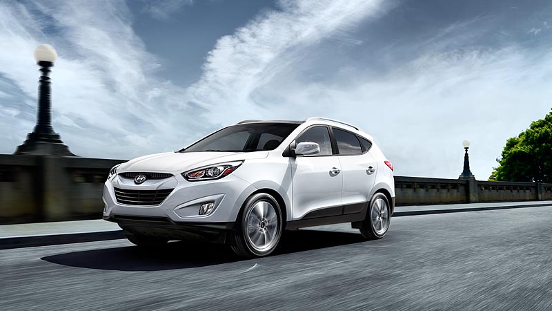 Đối thủ cạnh tranh đáng gờm của Honda CR-V chính là Huyndai Tucson 