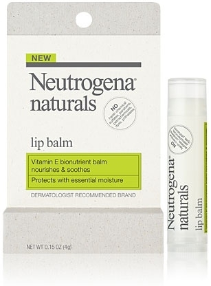 Son dưỡng m&ocirc;i Neutrogena naturals lip balm chiết xuất từ thi&ecirc;n nhi&ecirc;n gi&uacute;p bảo vệ m&ocirc;i kh&ocirc;, kh&ocirc;ng c&ograve;n nứt nẻ