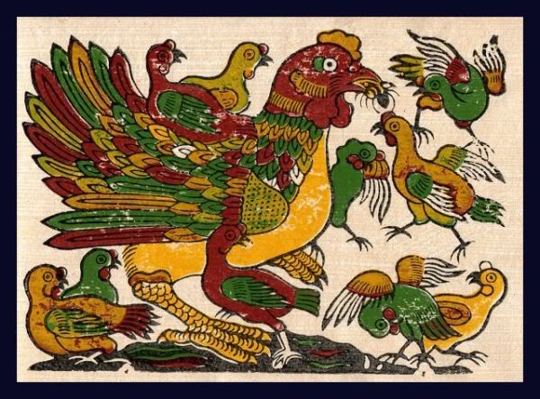 Tranh Tết là món đồ trang trí làm ngôi nhà đẹp và ấm áp trong ngày đầu năm mới