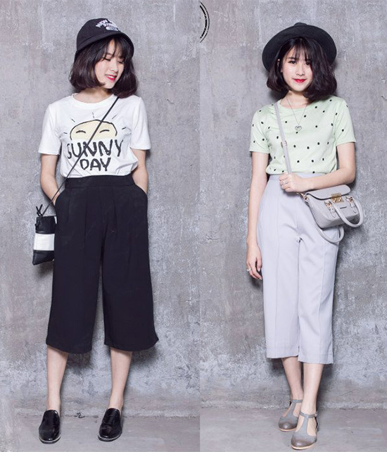Quần culottes s&agrave;nh điệu l&agrave; lựa chọn ho&agrave;n hảo cho h&egrave; n&agrave;y