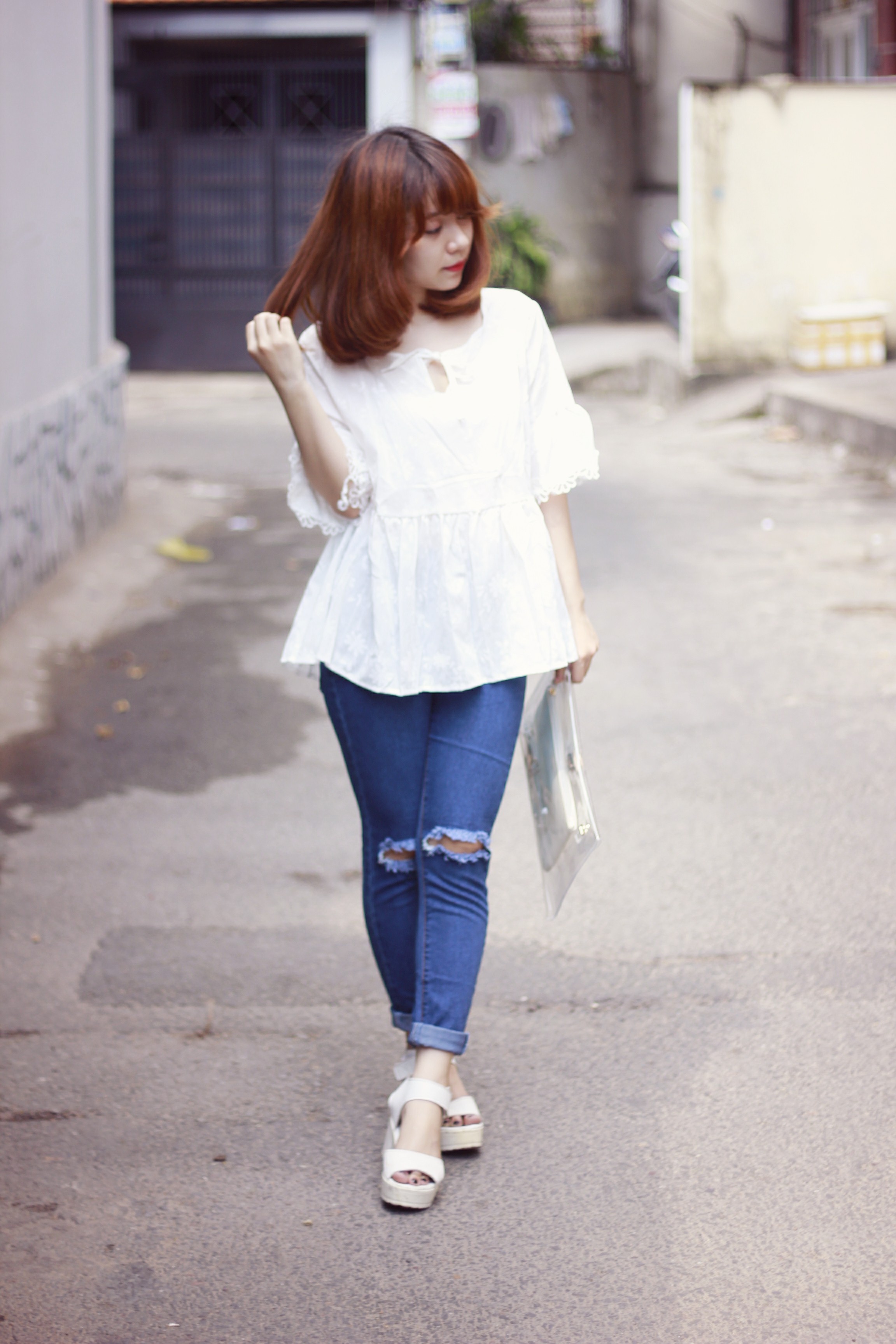 Áo, váy babydoll giúp các nàng ăn gian tuổi hiệu quả Áo, váy babydoll giúp các nàng ăn gian tuổi hiệu quả