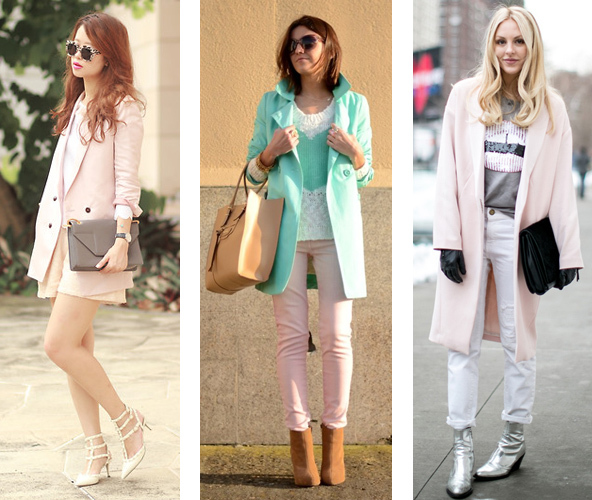 Phong c&aacute;ch c&ocirc;ng sở m&agrave;u pastel l&agrave; điểm nhấn cho thời trang m&ugrave;a thu 2014. Ảnh minh họa