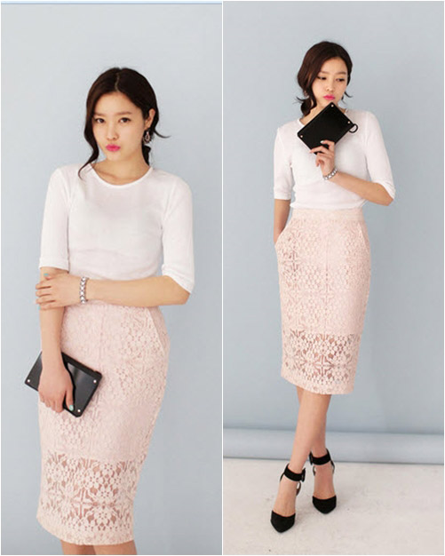 M&agrave;u hồng pastel mang đến sự trẻ trung, thanh lịch cho c&ocirc; n&agrave;ng c&ocirc;ng sở