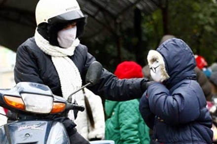 Dự b&aacute;o thời tiết ng&agrave;y mai 10/2/2015: Miền Bắc r&eacute;t buốt, c&oacute; mưa nhỏ v&agrave;i nơi