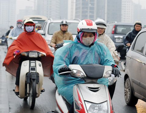 Dự báo thời tiết hôm nay 12/1/2015: Bắc Bộ tiếp tục mưa rét