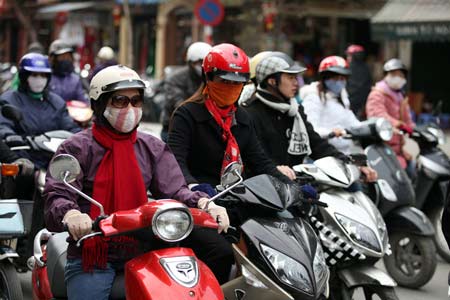 Dự b&aacute;o thời tiết h&ocirc;m nay ng&agrave;y 7/2/2015: Kh&ocirc;ng kh&iacute; lạnh tăng cường, miền bắc r&eacute;t buốt