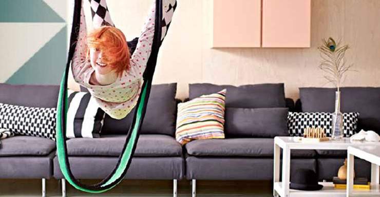 V&otilde;ng đu trẻ em Gunggung của Ikea đang phải thu hồi v&igrave; nguy cơ g&acirc;y chấn thương cao