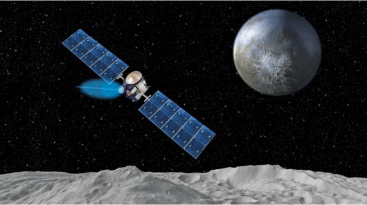 T&agrave;u th&aacute;m hiểm vũ trụ Dawn của NASA sẽ bay xung quanh tiểu h&agrave;nh tinh c&oacute; thể c&oacute; sự sống Ceres trong năm 2015 tới