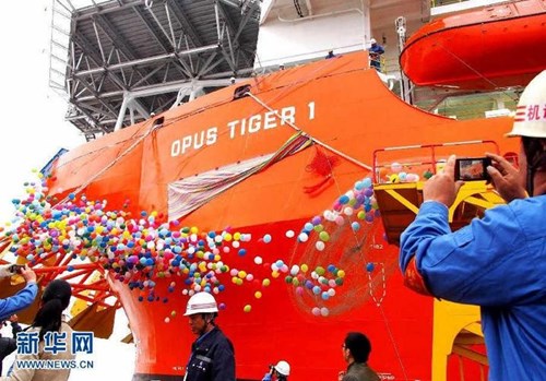 Tình hình Biển Đông ngày 15/11: Trung Quốc chế tạo được tàu giếng khoan nước sâu đầu tiên Tình hình Biển Đông ngày 15/11: Trung Quốc chế tạo được tàu giếng khoan nước sâu đầu tiên