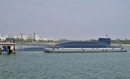 T&agrave;u ngầm Type 094 m&agrave; Trung Quốc bố tr&iacute; tr&ecirc;n biển Đ&ocirc;ng v&agrave; Hoa Đ&ocirc;ng