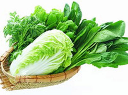 tăng cường rau c&oacute; m&agrave;u xanh đậm